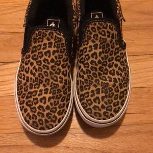 Leopard print Vans